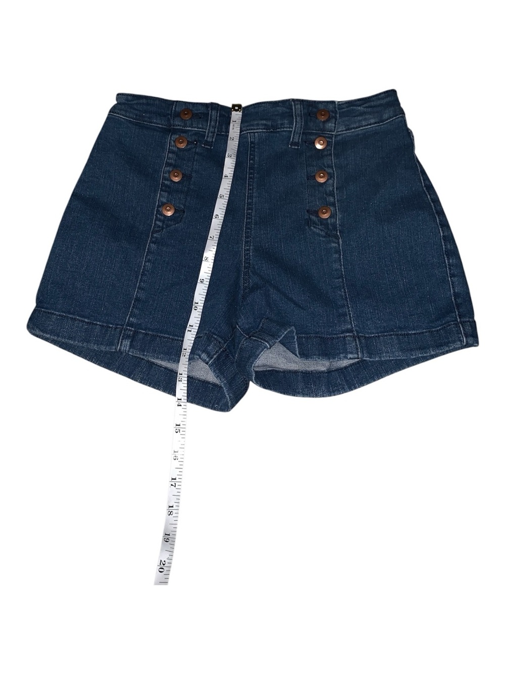 No Boundaries High Rise Size 9 Juniors Blue Shorts